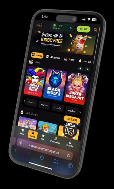 Mobile view of The Money Factory