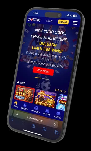 Mobile view of Sportzino