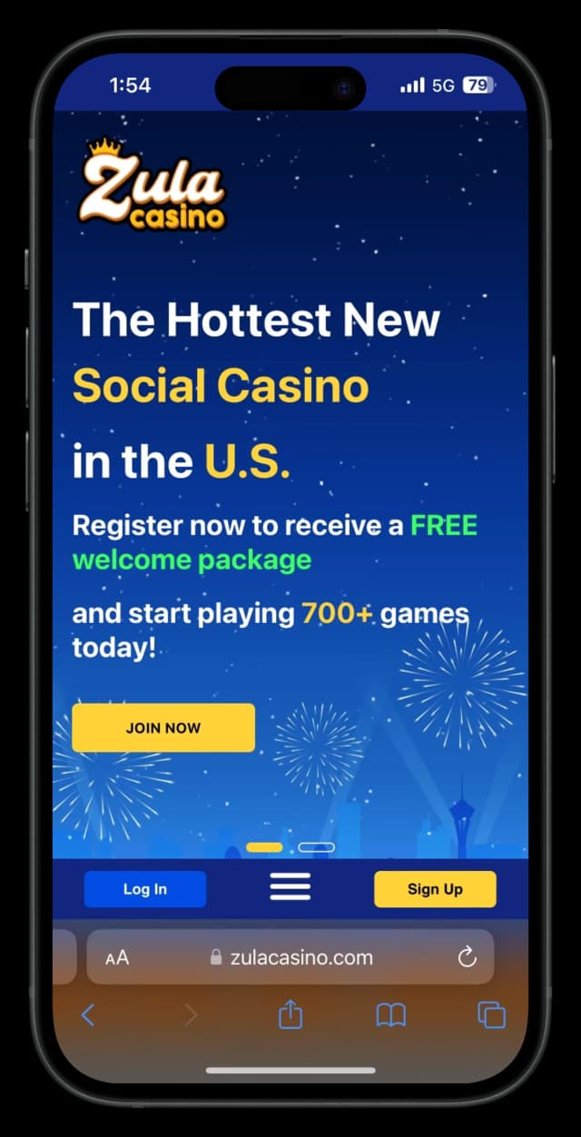Image for Zula casino on the iPhone