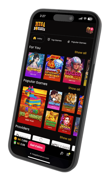 Mobile view of Mega Bonanza