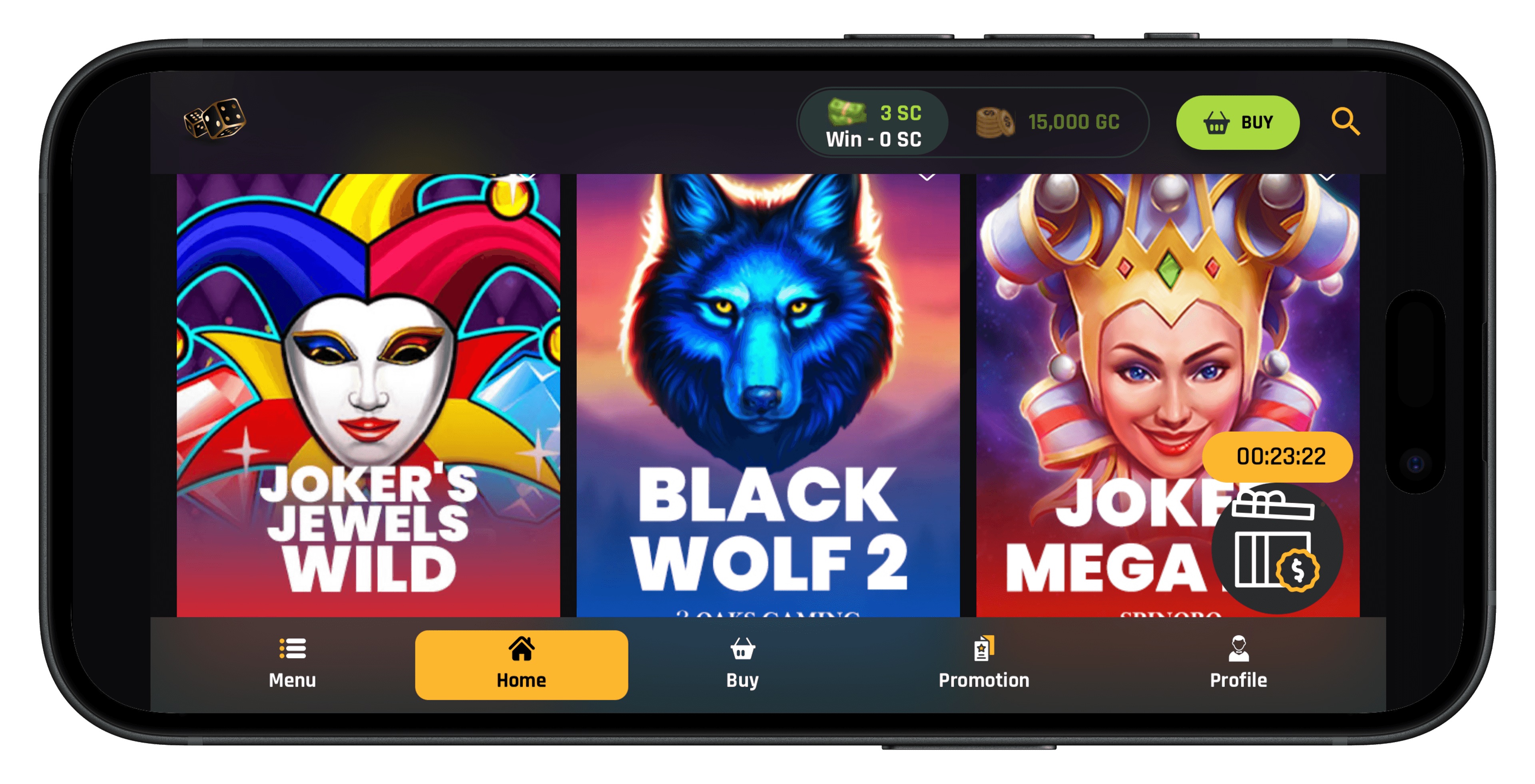 Click to join The Money Factory Social Casino