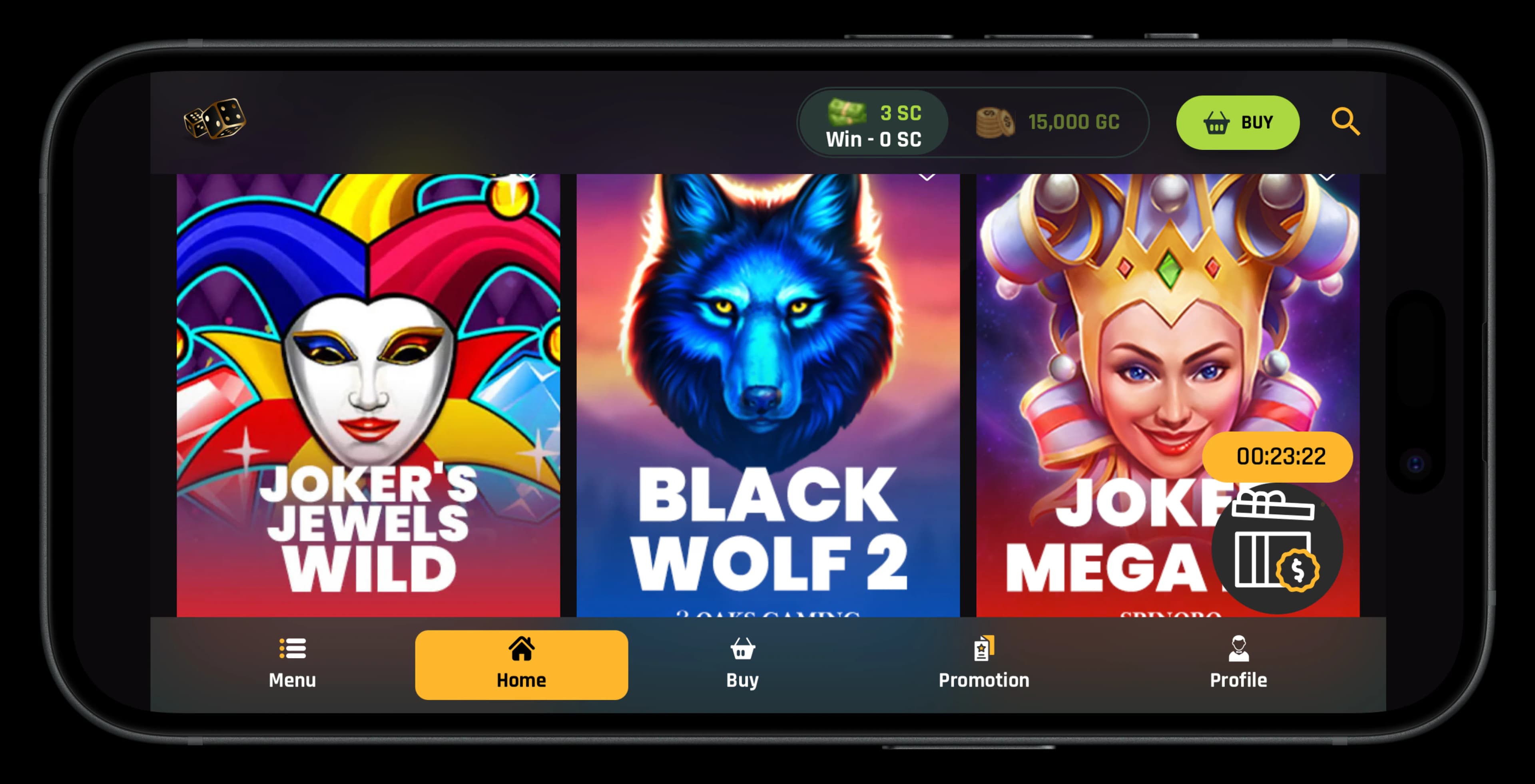 Click to join The Money Factory Social Casino