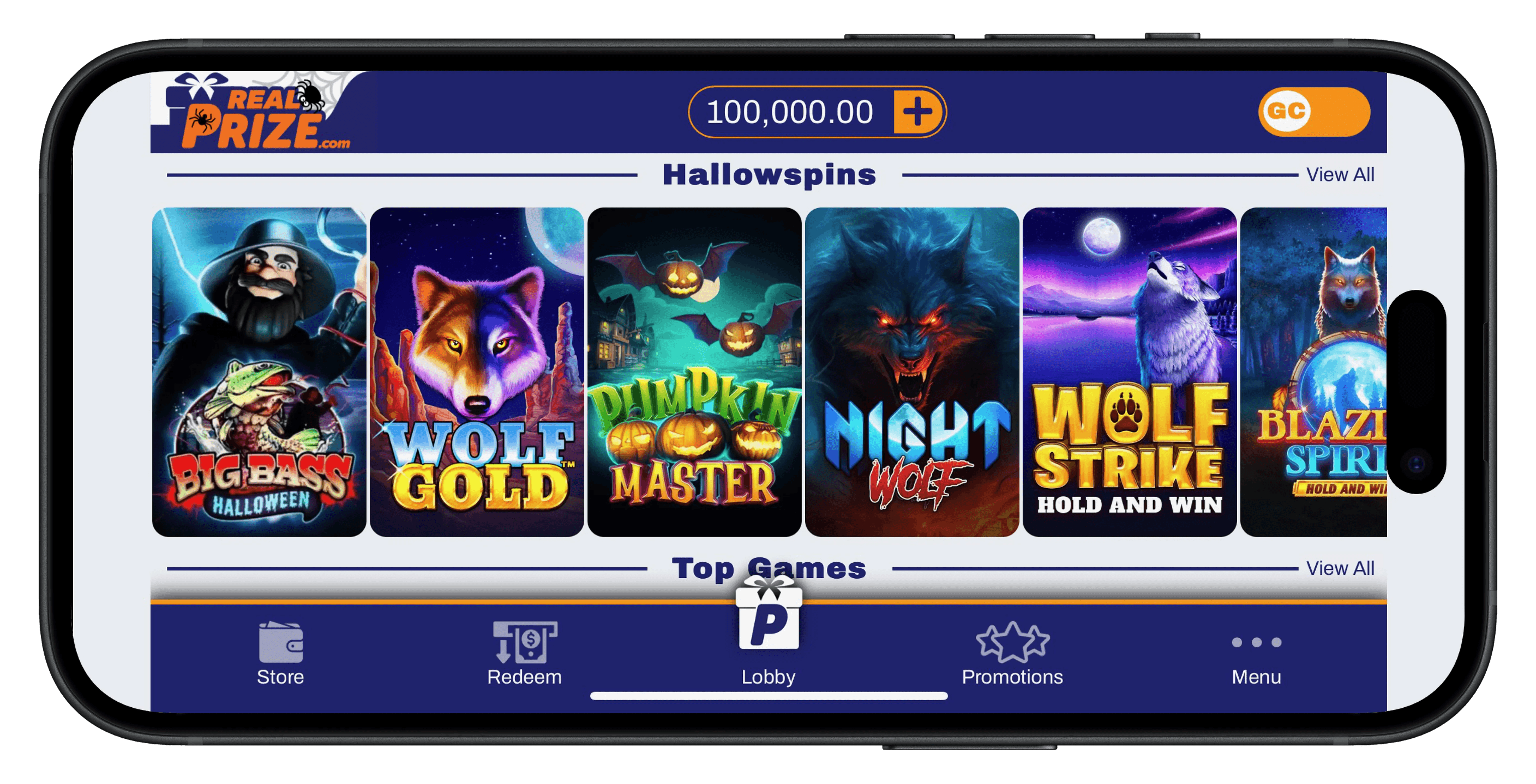 Click to join Real Prize Social Casino