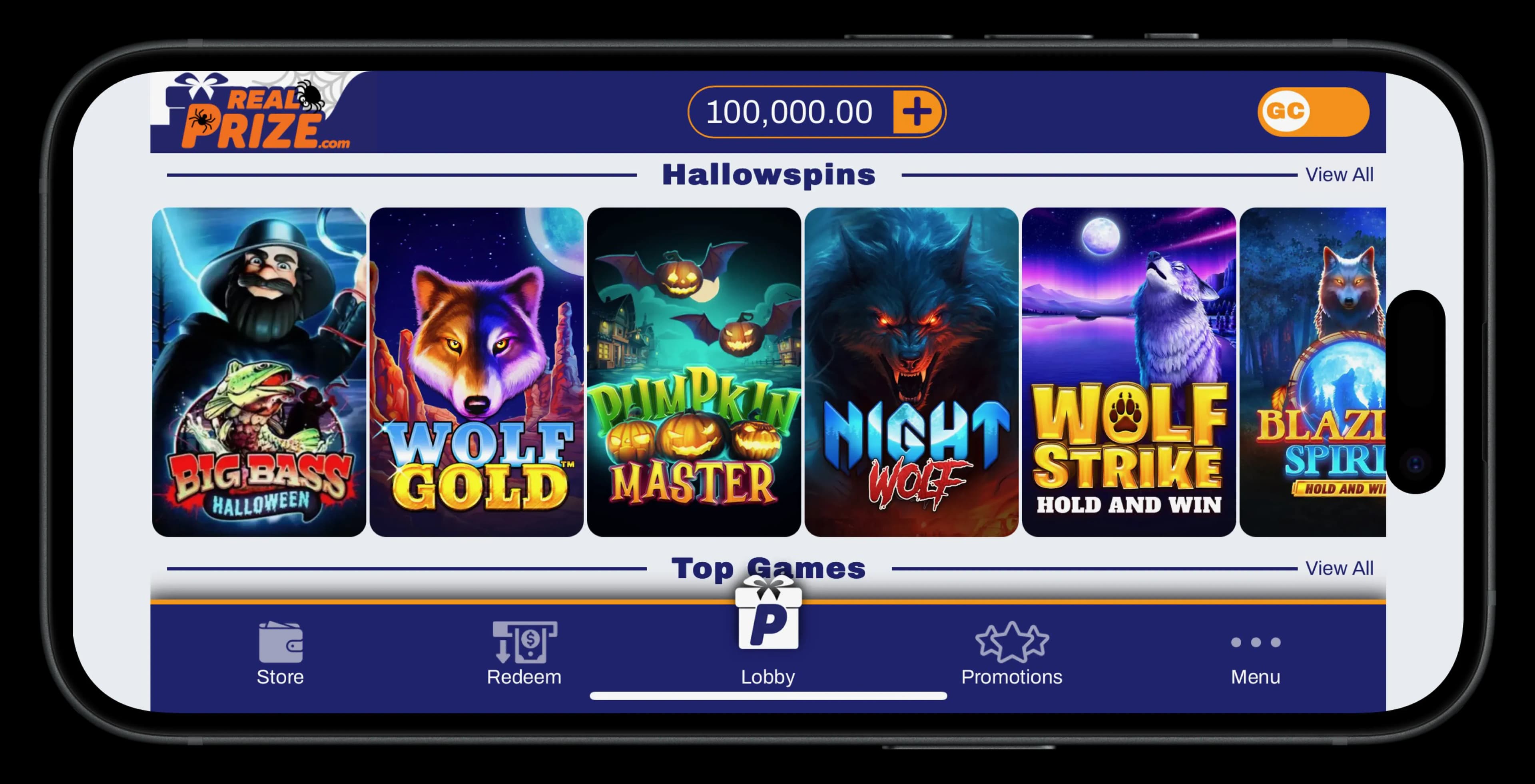 Click to join Real Prize Social Casino