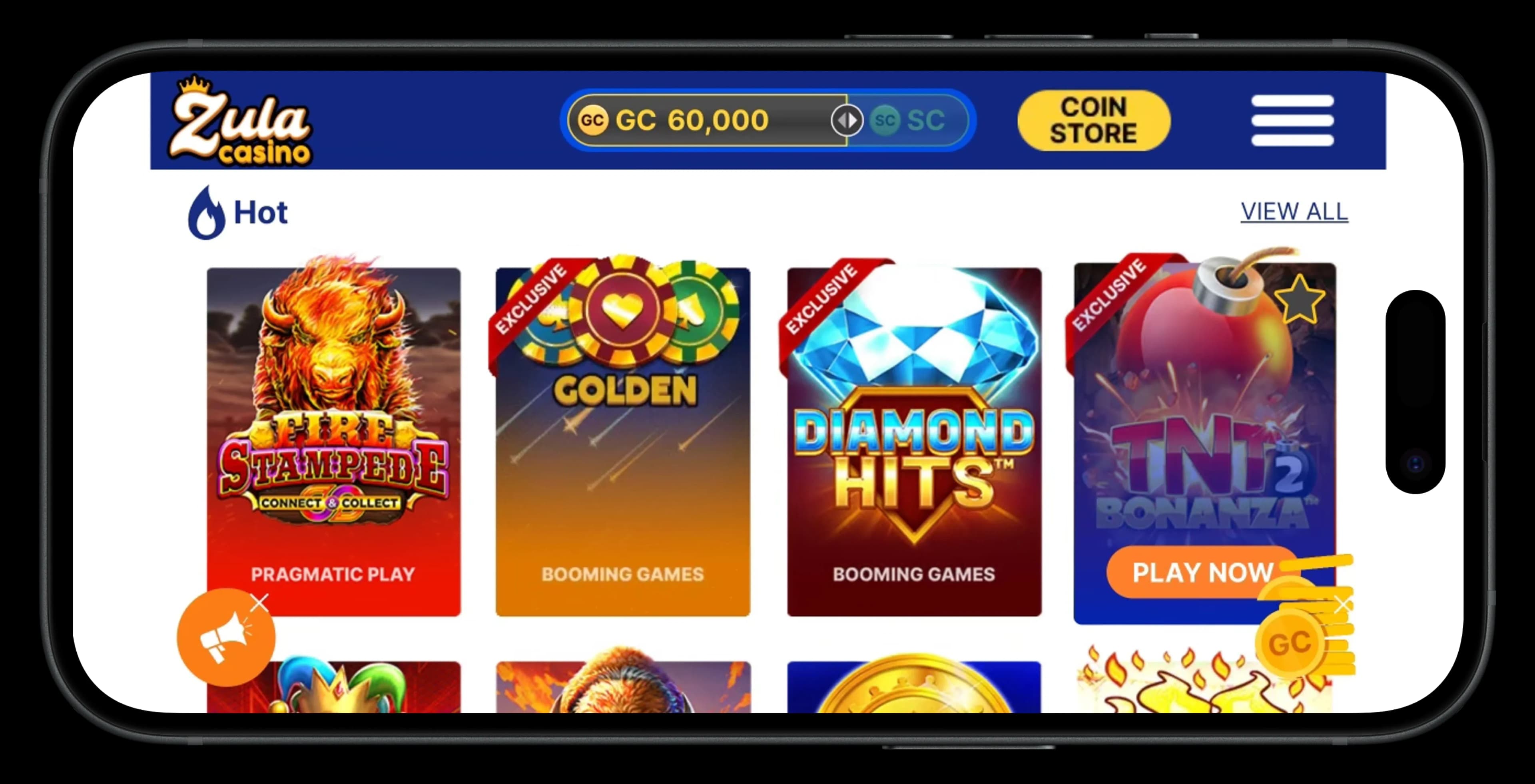 Image for Zula casino on the iPhone