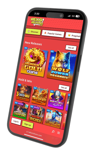 Mobile view of Hellomillions