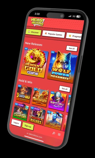 Mobile view of Hellomillions